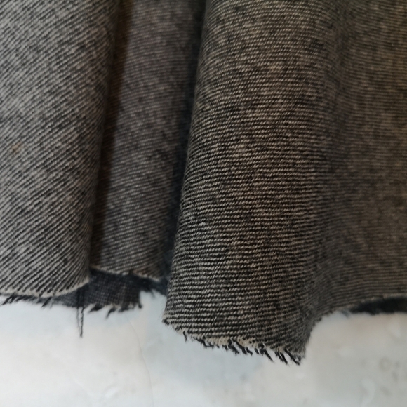 00s neo-vintage Eco-lux signature vir-go' double full circle mini skirt - Picture 2 of 4